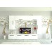 Living Armonia MDF Alb Mat - Varianta 1 cu manere